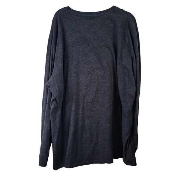 Polo Ralph Lauren Men's Long Sleeve Heather Gray 100% Cotton Shirt Size 2XLT - Picture 7 of 12